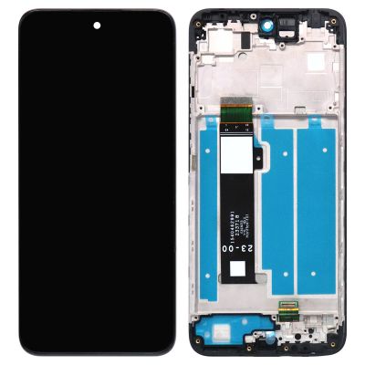 LCD Assembly for Motorola Moto G Play (2024)(With Frame)
