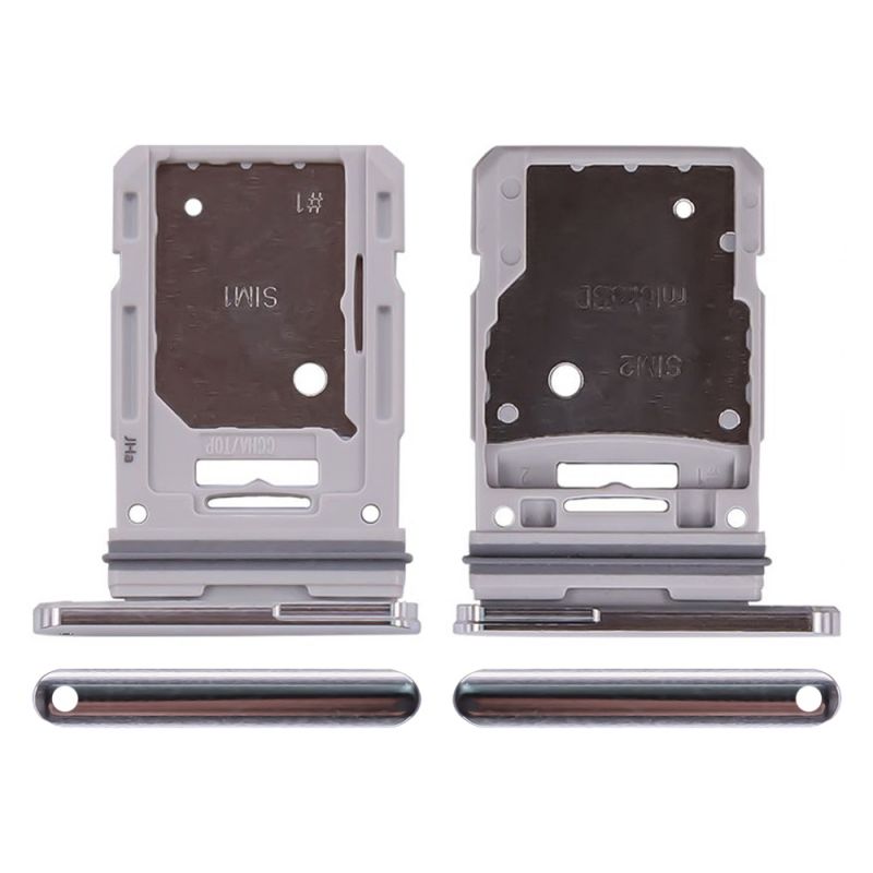 Dual Sim Card Tray for Samsung Galaxy S20 FE 5G (Silver)