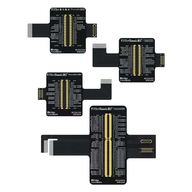 iBridge PCBA Testing Cable for Front Camera/Rear Camera/Dock Connector and Touch for iPhone 6