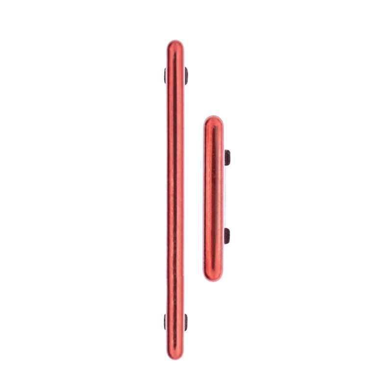 Hard Buttons (Power & Volume) for Samsung Galaxy S20 FE 4G / 5G (Red)