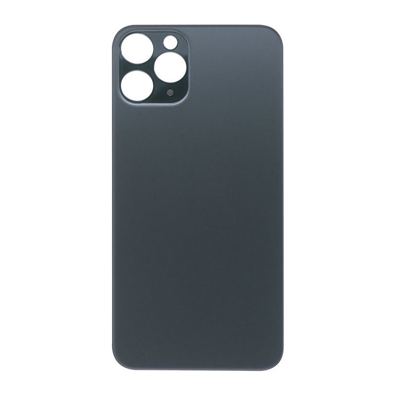 Back Glass Cover for iPhone 11 Pro (for iPhone/Large Camera Hole) - Gray