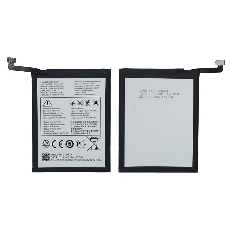 Battery for T-Mobile Revvl 4 Plus (5062/2020)(3.85V 3860mAh)