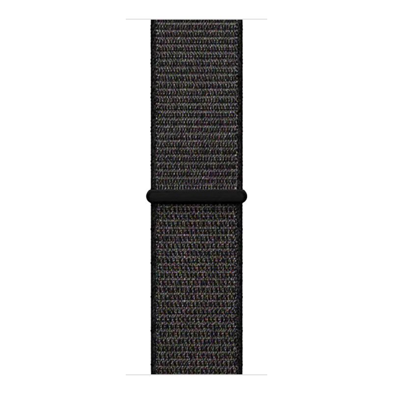 Woven nylon strap for iwatch42/44/45/49mm(Black)
