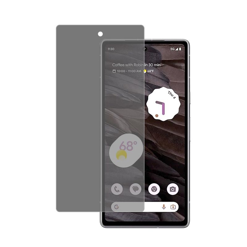 Privacy Full Cover Tempered Glass for Google Pixel 7a