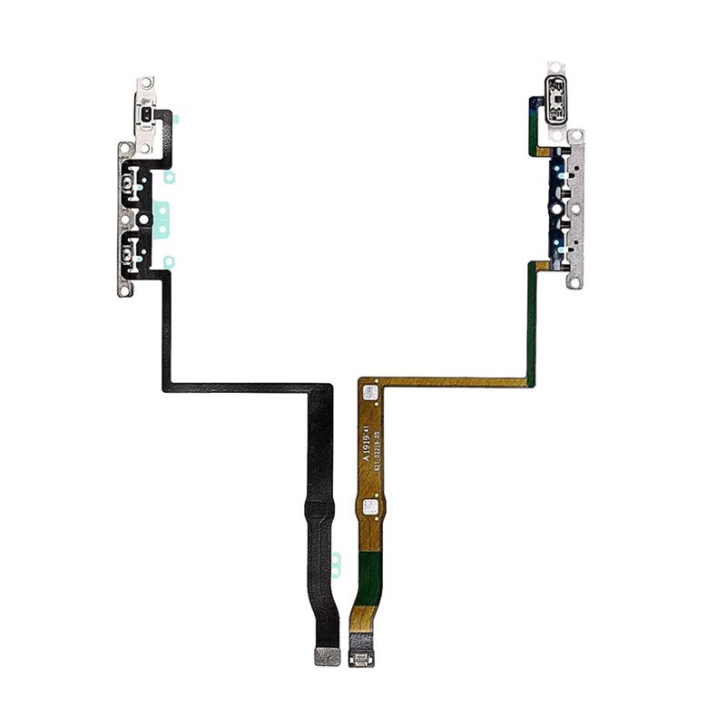 Volume Flex Cable with Metal Plate for iPhone 11 Pro