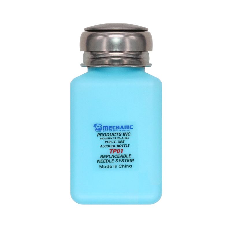 Plastic Liquid Alcohol Bottle(ESD FLUID DISPENSER)(200 ML)