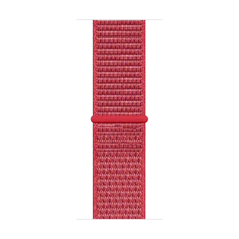 Woven nylon strap for iwatch38/40/41mm(Red)