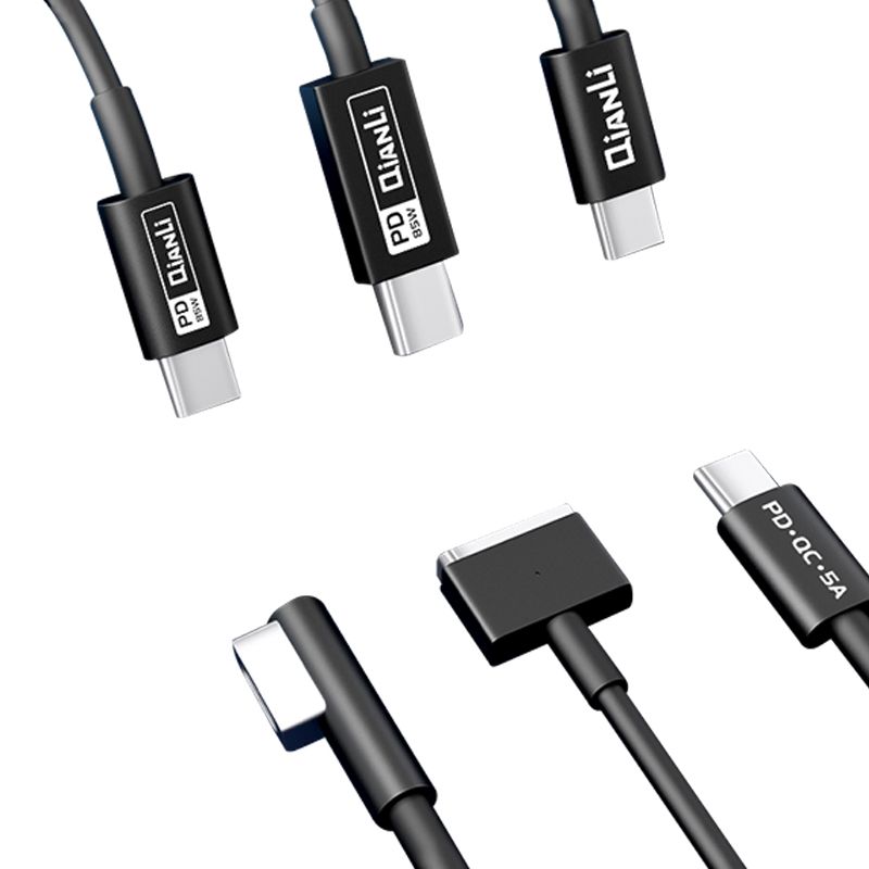 Self Adaptive Quick Charge Laptop Power Cables (C-C) (1M)