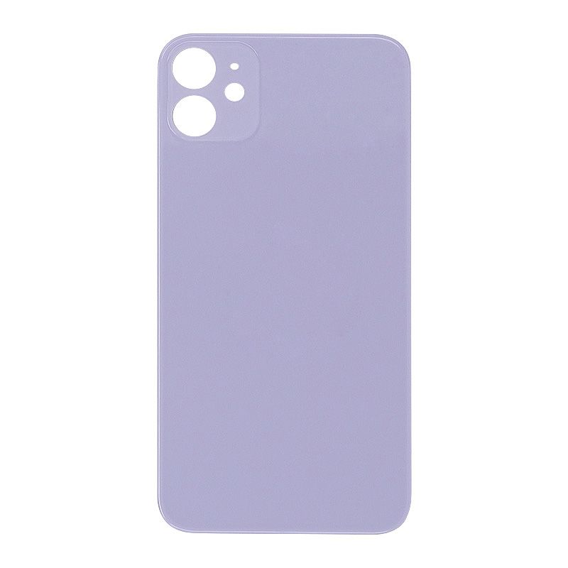 Back Glass Cover for iPhone 11 (for iPhone/Large Camera Hole) - Purple