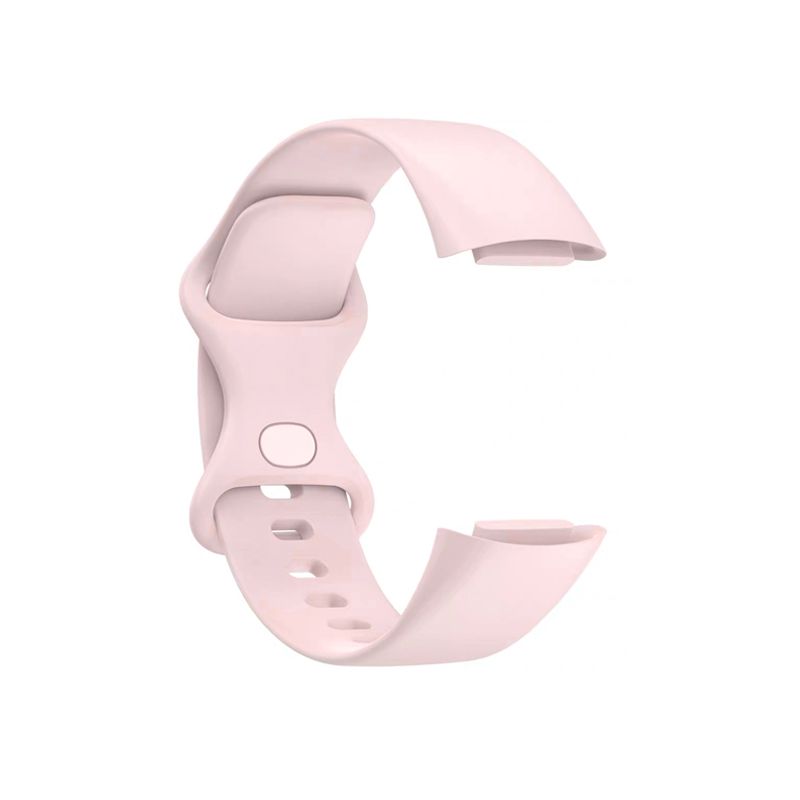 Silicone Strap for Fitbit Charge5(103 108mm)(Pink Sand)