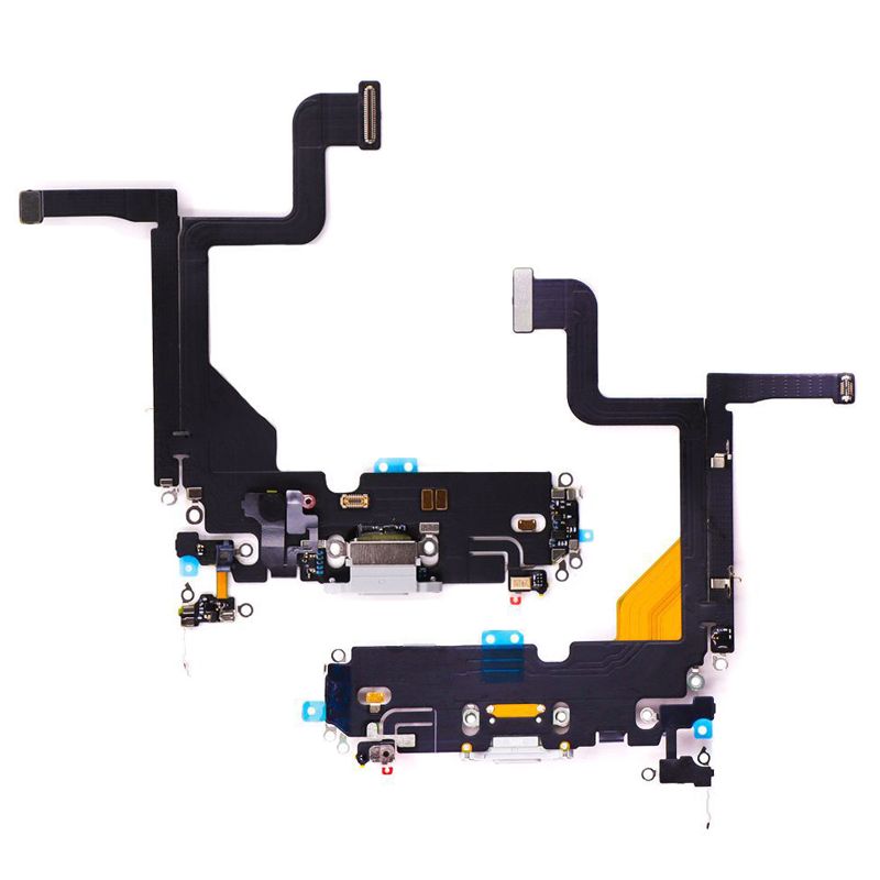 Charging Port Flex Cable for iPhone 13 Pro (Silver)