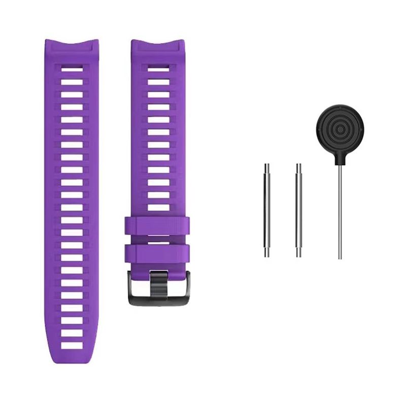 Silicone Strap for Garmin Instinct 2(Purple)