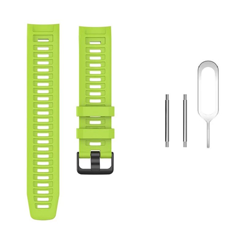 Silicone Strap for Garmin Instinct 2(Light Green)