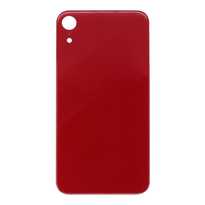 Back Glass Cover for iPhone XR (for iPhone/Large Camera Hole) - Red