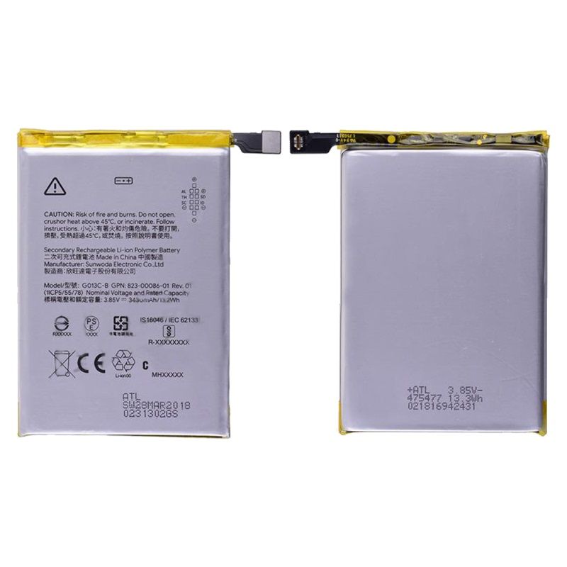 Battery for Google Pixel 3 XL(G013C)(3.85V 3430mAh)