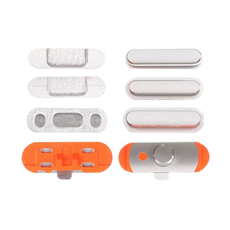 Hard Buttons for iPad Mini 1/iPad Mini 2/iPad Mini 3 (Power/Volume/Mute) (Silver)