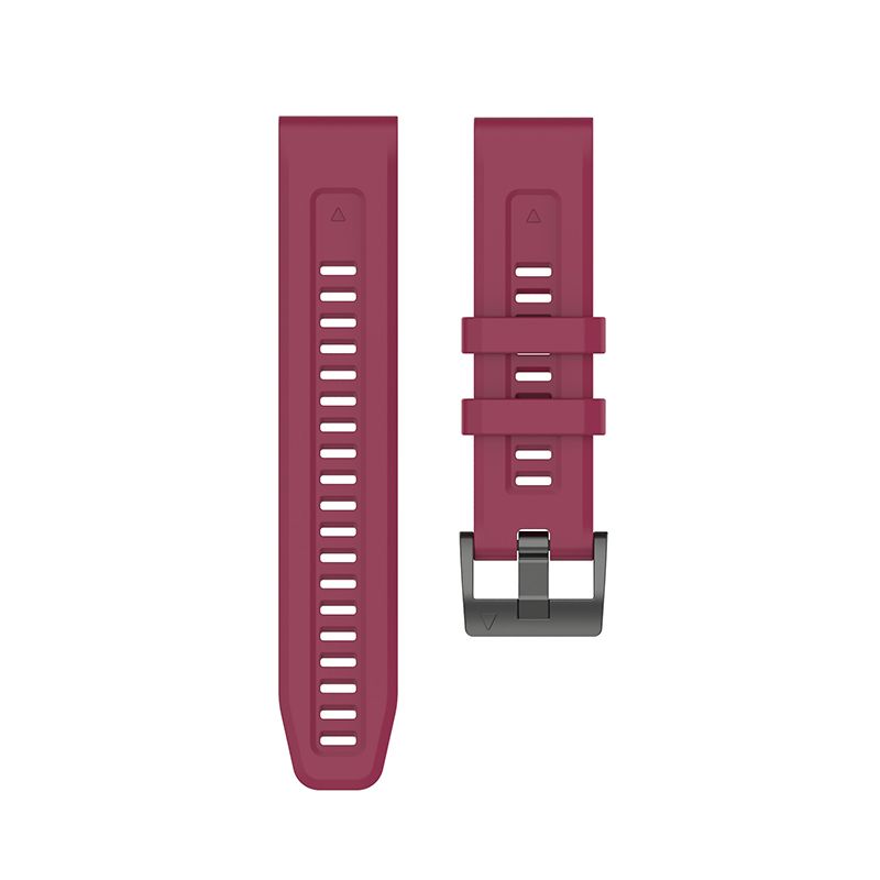 Silicone Strap for Epix Pro Gen 2(47mm)(Wine Red)