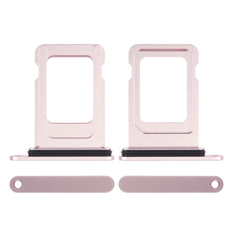 Single Sim Card Tray for iPhone 15/15 Plus(Pink)