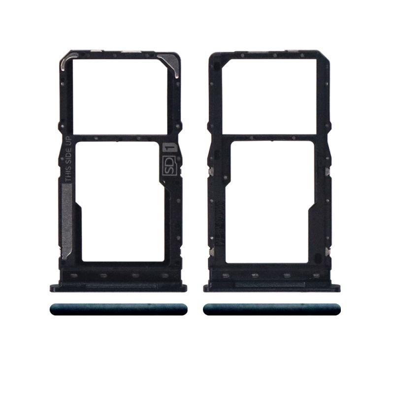 Single Sim Card Tray for Motorola G POWER(2022)(Black )(US Version)