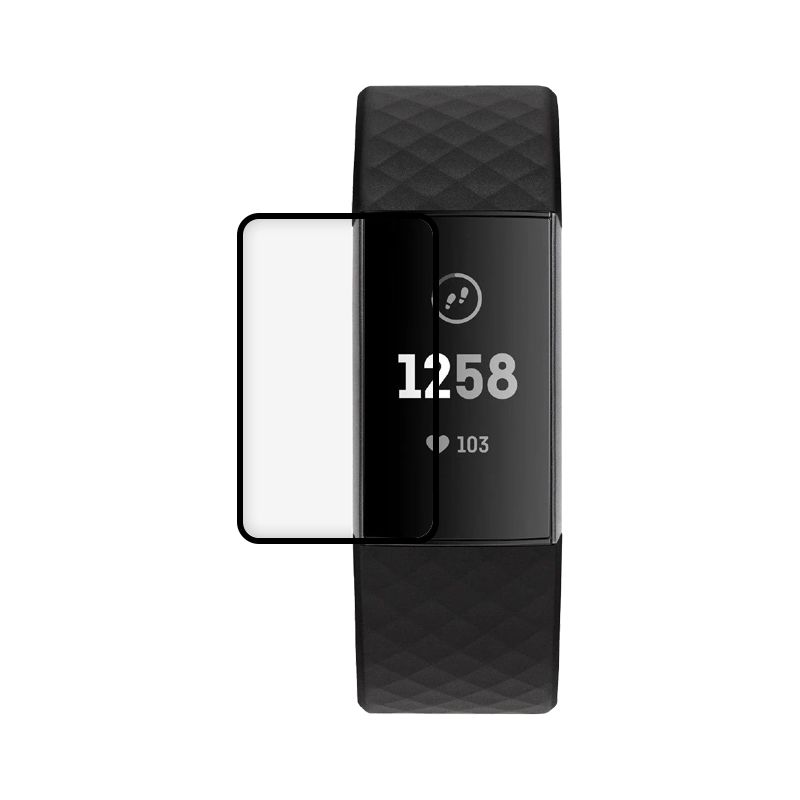 PMMA Curved Screen Protector for Fitbit Charge 3