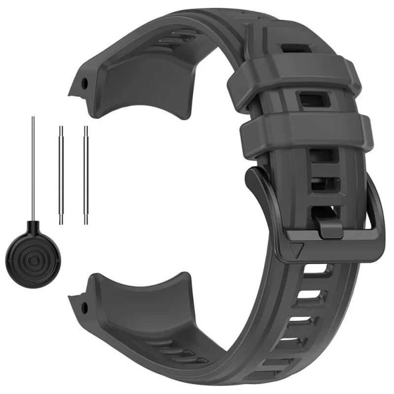 Silicone Strap for Garmin Instinct 3(50mm)(Graphite Grey)