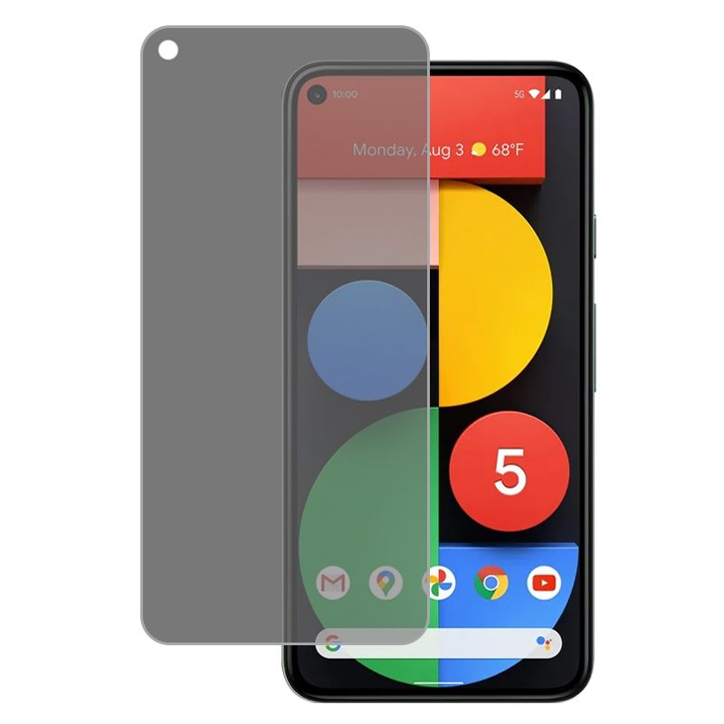 Privacy Full Cover Tempered Glass for Google Pixel 5a 5G