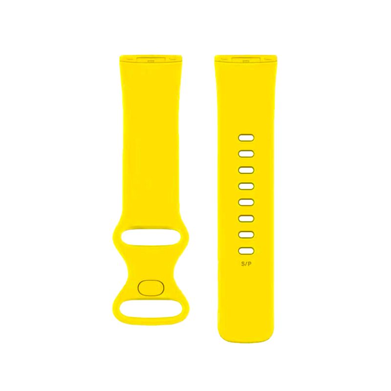 Silicone Strap for Fitbit Versa 3(100 102mm)(Yellow)