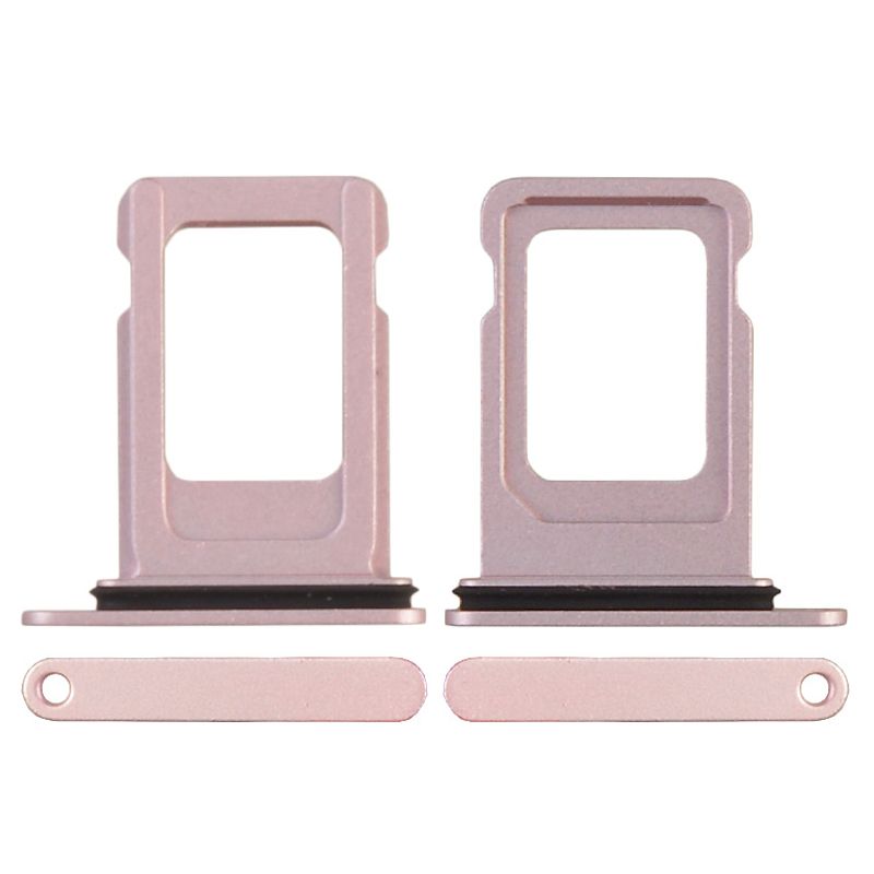 Sim Card Tray with Waterproof Gasket Ring for iPhone 13(Single SIM Card Version)-Rose Gold