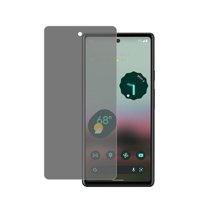 Privacy Full Cover Tempered Glass for Google Pixel 6a