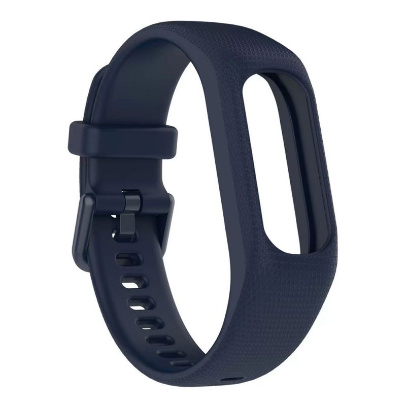 Silicone Strap for Garmin vívosmart®5 L-6.8"-9.4"(132mm)(Navy Blue)
