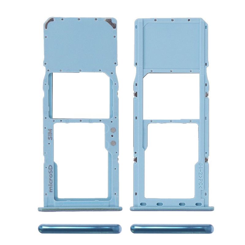 Sim Card Tray and MicroSD Card Tray for Samsung Galaxy A51 5G/A516U(Blue)