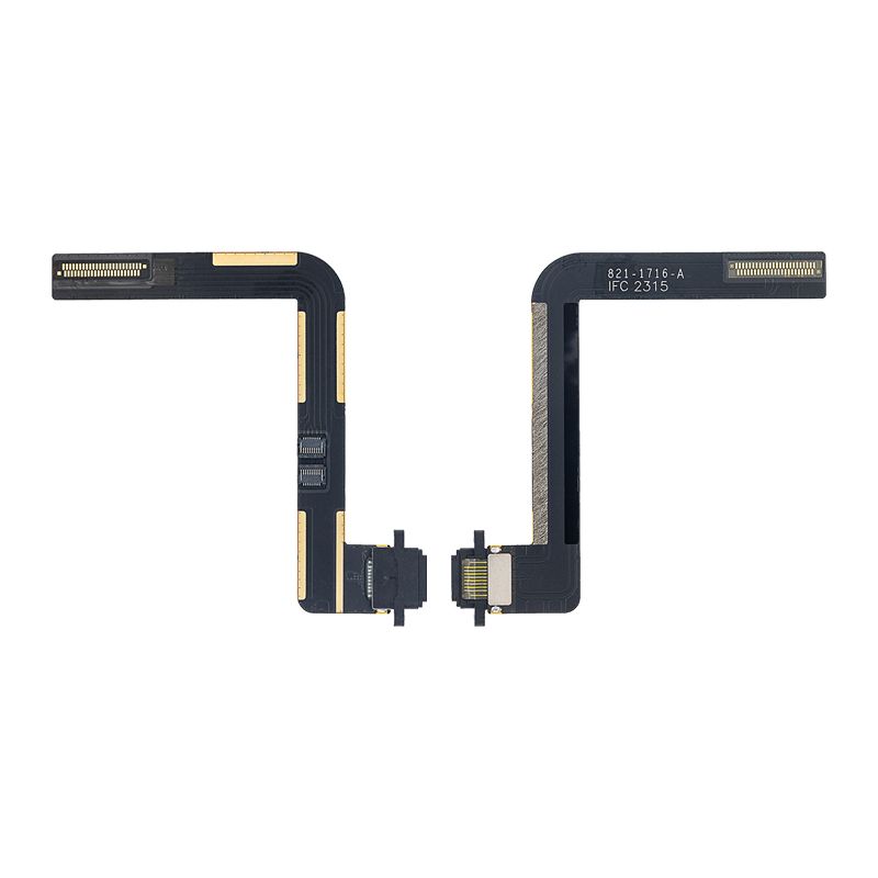 Headphone Jack Flex Cable for iPad Air 1/iPad 5 (2017)/iPad 6 (2018) (Black) (WiFi Version)