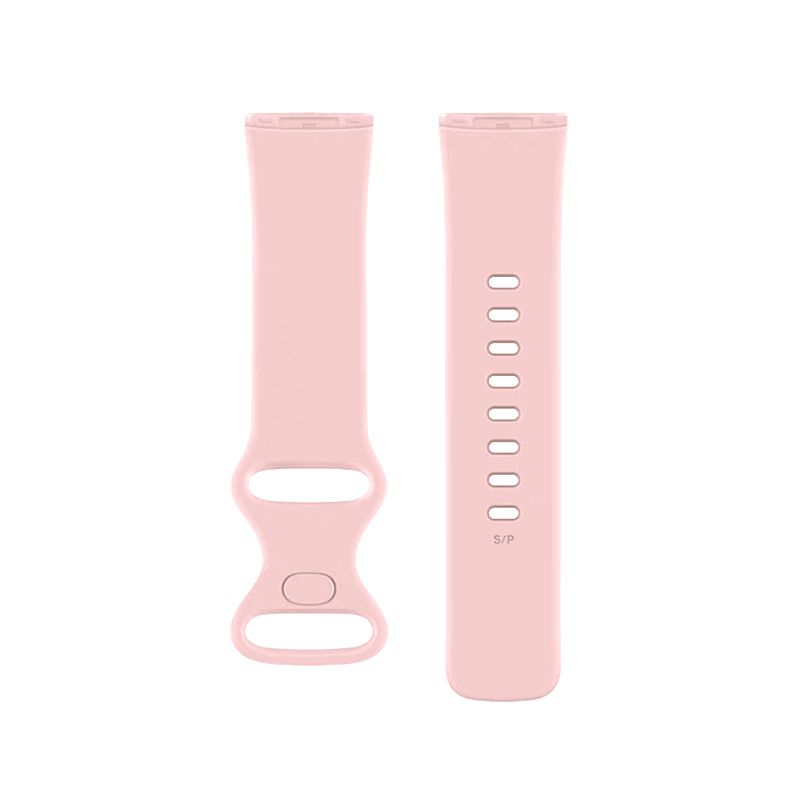 Silicone Strap for Fitbit Versa 3(100 102mm)(Pink Sand)