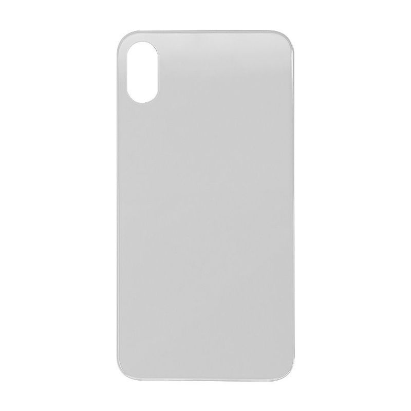 Back Glass Cover for iPhone XS (for iPhone/Large Camera Hole) - White