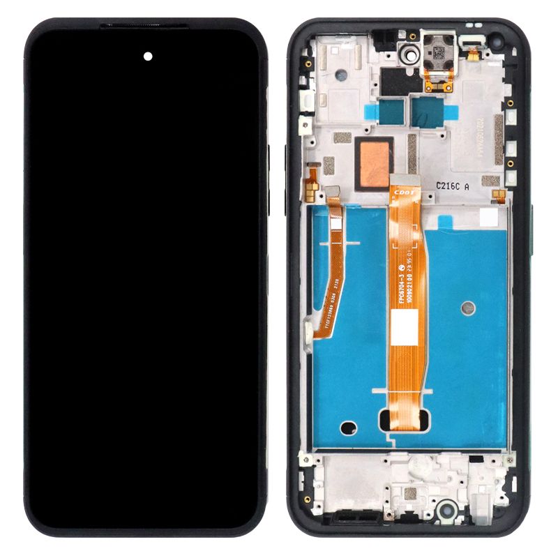LCD Assembly for Nokia XR20(With Frame)(Black)