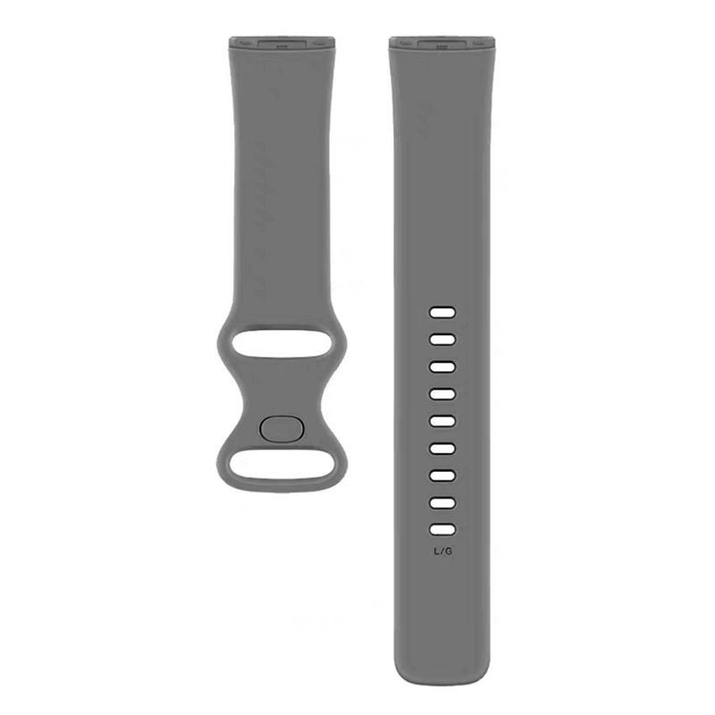 Silicone Strap for Fitbit Versa 3 (100 140mm)(Grey)