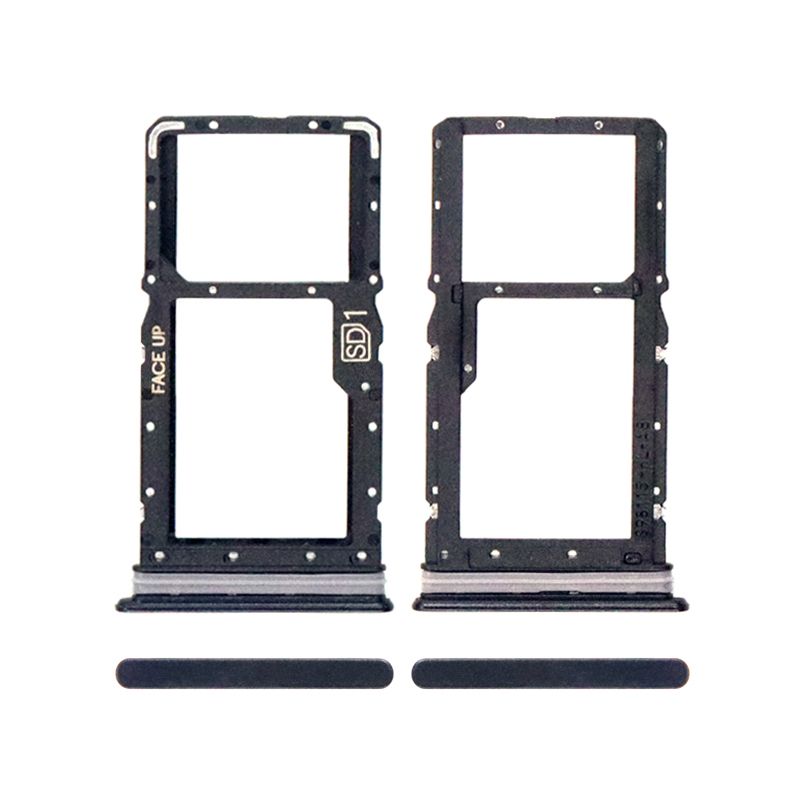 Single Sim Card Tray for T-Mobile Revvl V+ 5G(Black)