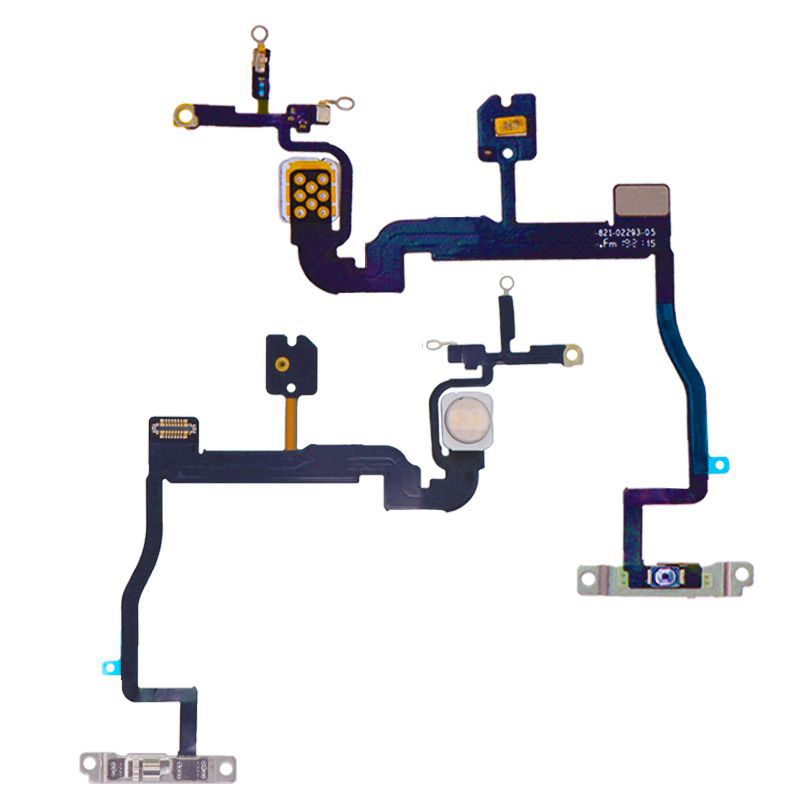 Power Button Flex Cable with Metal Plate for iPhone 11 Pro Max