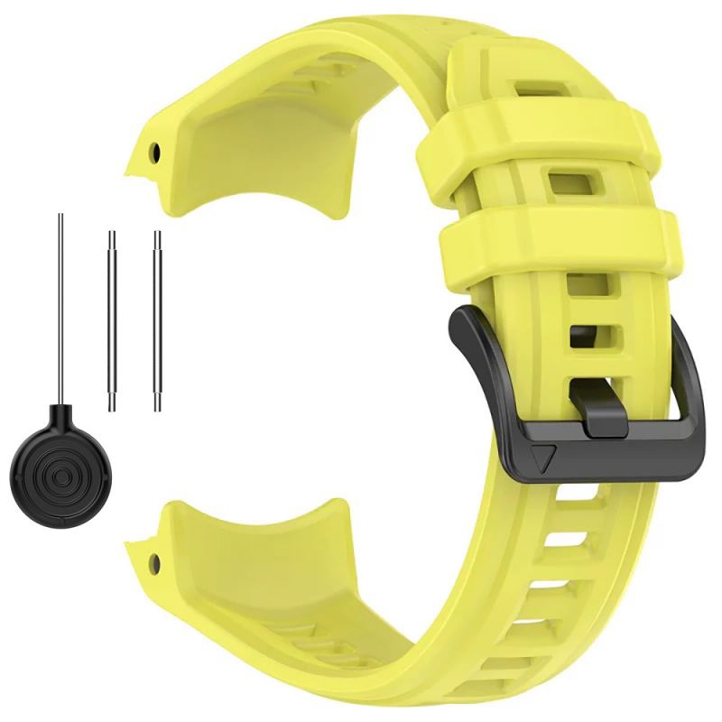 Silicone Strap for Garmin Instinct 3(50mm)(Yellow)
