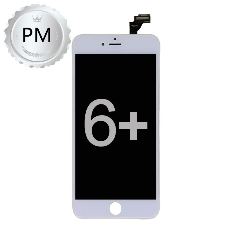 LCD Assembly for iPhone 6 Plus (Premium) (White)