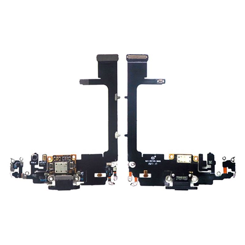 Charging Port Flex Cable With Board for iPhone 11 Pro (Gray)