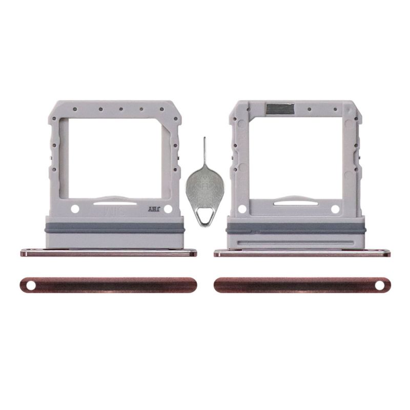 Sim Card Tray for Samsung Galaxy Z Flip2(With Card Needle)(Glod )