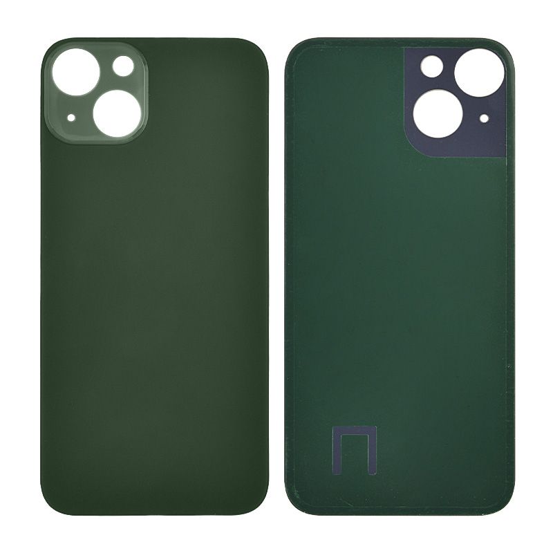 Back Glass Cover for iPhone 13 Mini (for iPhone/Large Camera Hole) - Green