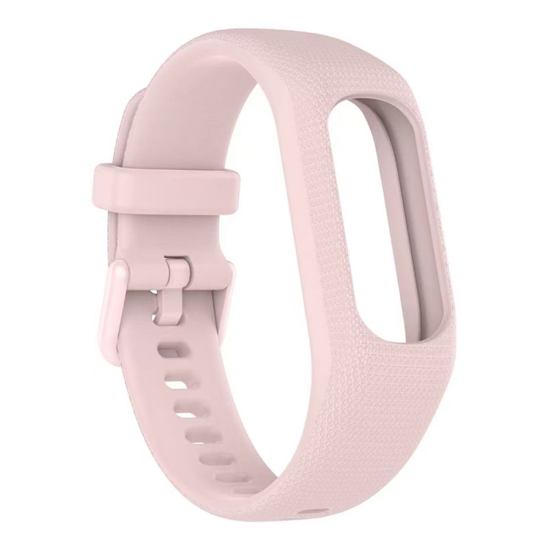 Silicone Strap for Garmin vívosmart®5 L-6.8"-9.4"(173mm-239mm) (Pink)