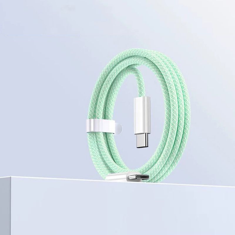 Charging Color Data Cable for iPhone 16 series(60W)(Green)