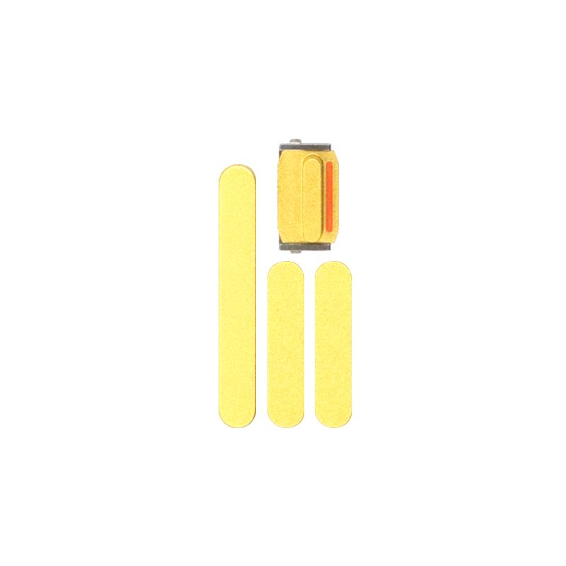 Hard Buttons(Power/Volume/Switch) for iPhone 14/14 Plus(Yellow)