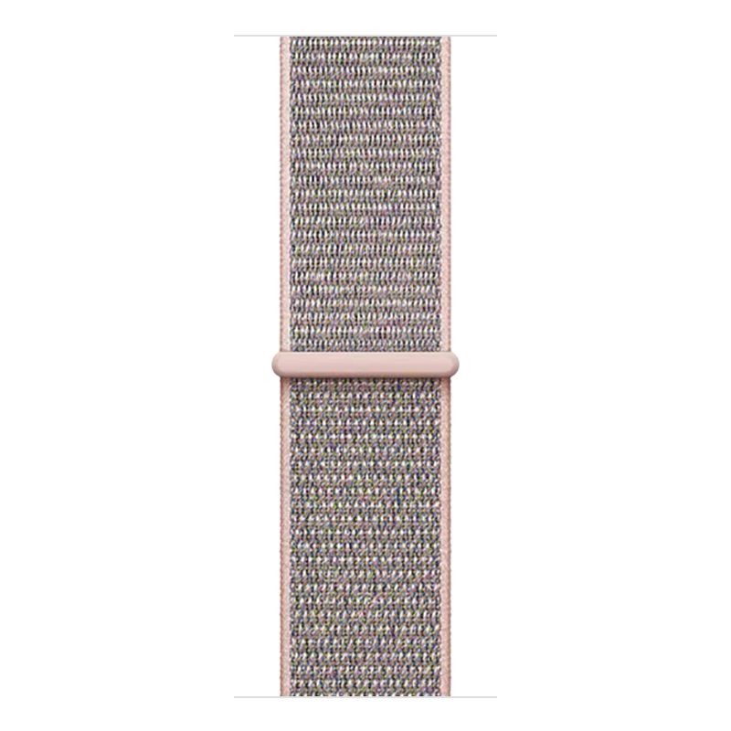 Woven nylon strap for iwatch42/44/45/49mm(Pink Sand)