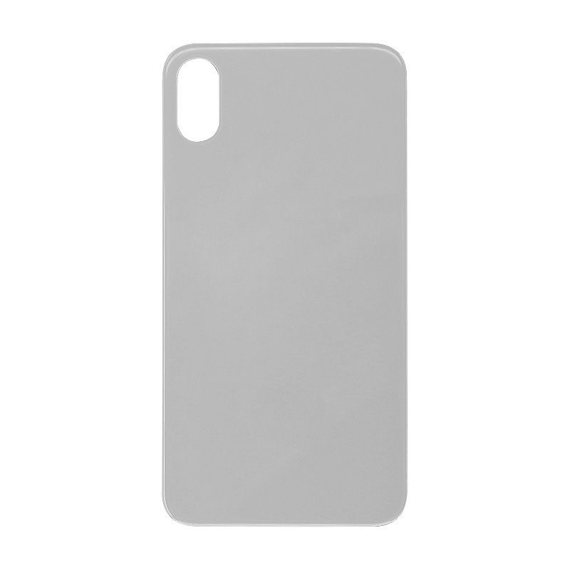 Back Glass Cover for iPhone X (for iPhone/Large Camera Hole) - White