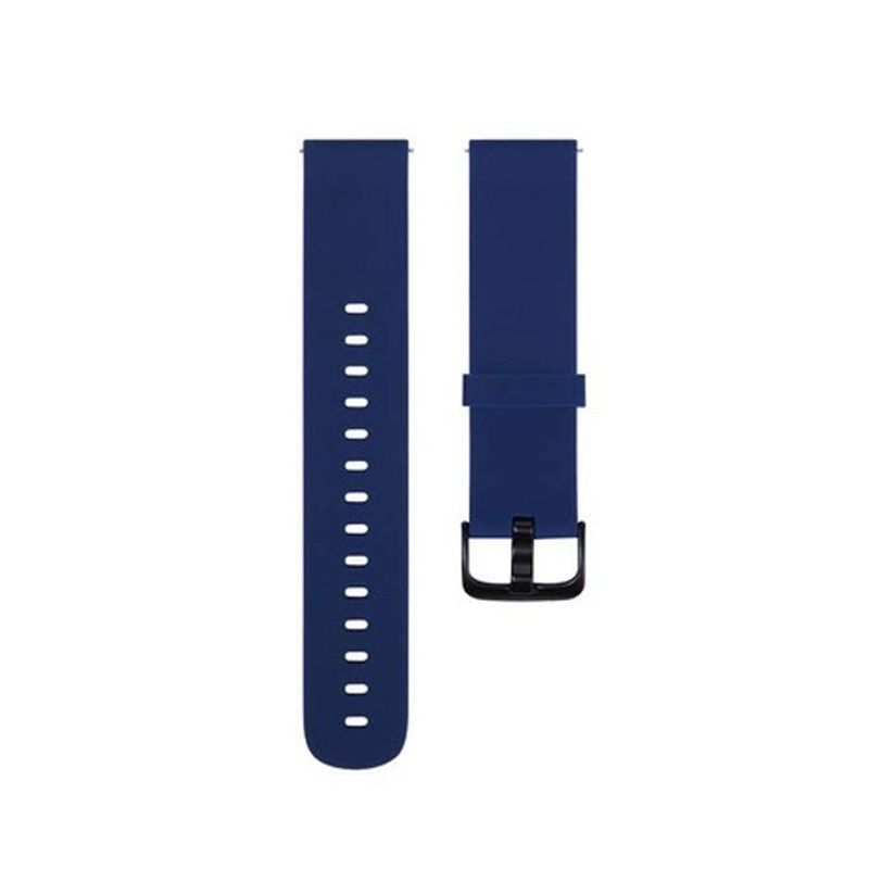 Silicone Strap for Huami Amazfit Bip5(Deep Blue)