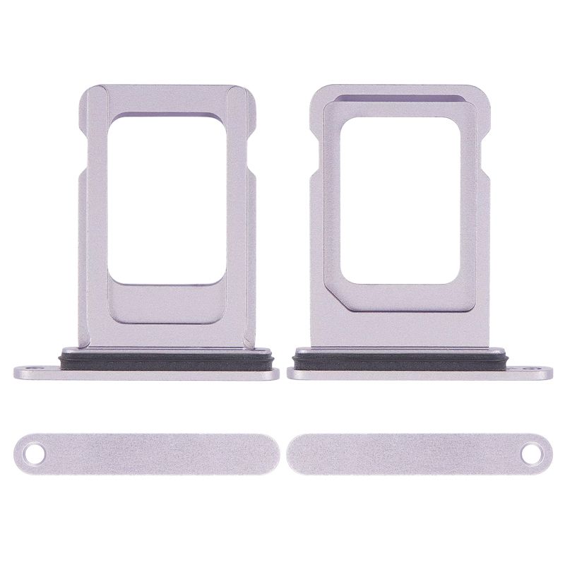 Single Sim Card Tray for iPhone 14/ 14 Plus(Purple)